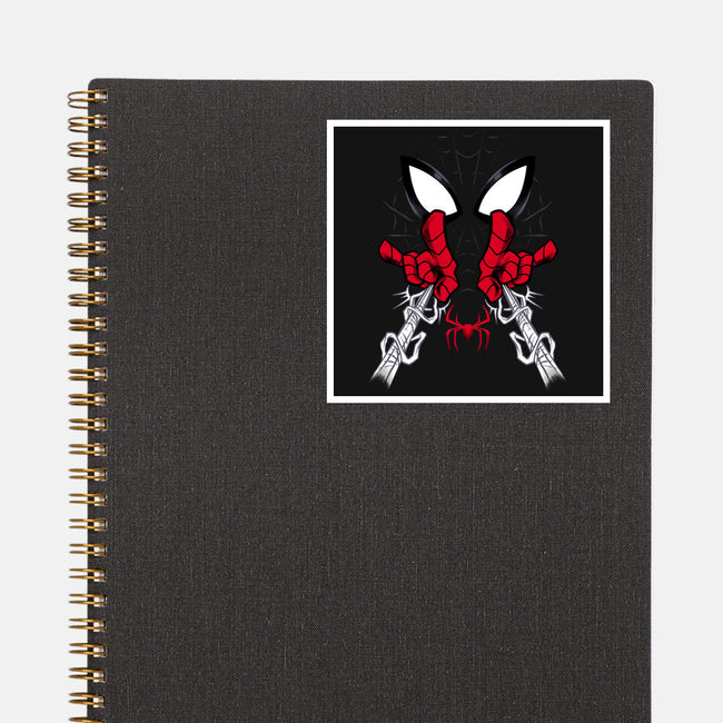 Web Shooter Hero-None-Glossy-Sticker-spoilerinc