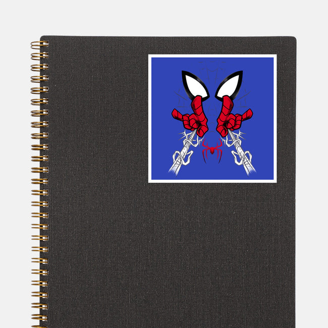 Web Shooter Hero-None-Glossy-Sticker-spoilerinc