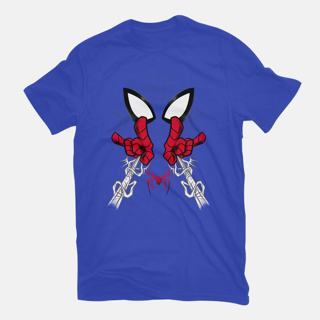 Web Shooter Hero-Unisex-Basic-Tee-spoilerinc
