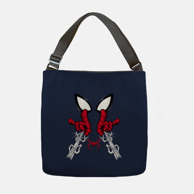 Web Shooter Hero-None-Adjustable Tote-Bag-spoilerinc