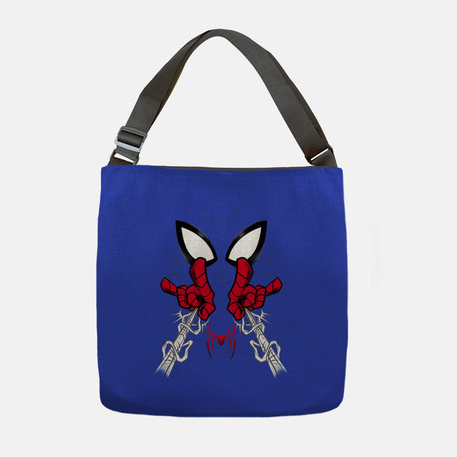 Web Shooter Hero-None-Adjustable Tote-Bag-spoilerinc