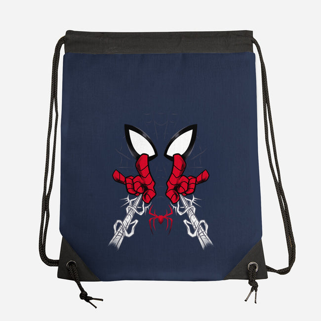 Web Shooter Hero-None-Drawstring-Bag-spoilerinc