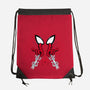 Web Shooter Hero-None-Drawstring-Bag-spoilerinc