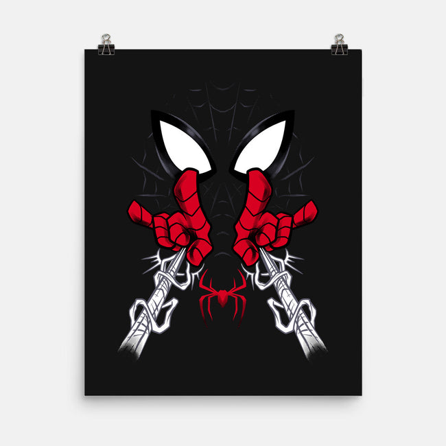 Web Shooter Hero-None-Matte-Poster-spoilerinc