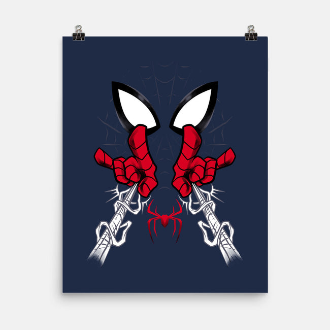 Web Shooter Hero-None-Matte-Poster-spoilerinc