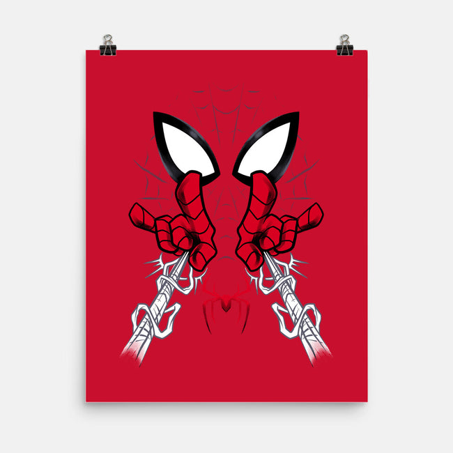 Web Shooter Hero-None-Matte-Poster-spoilerinc