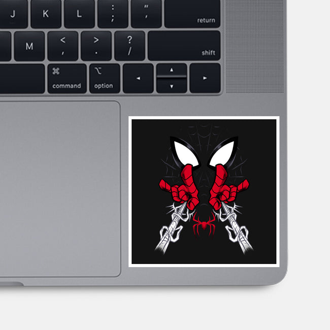 Web Shooter Hero-None-Glossy-Sticker-spoilerinc