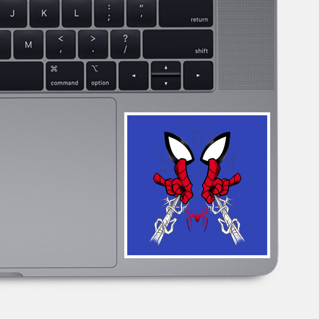 Web Shooter Hero-None-Glossy-Sticker-spoilerinc