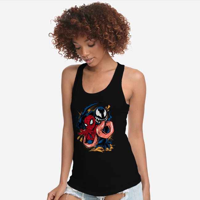 Partner In Crime-Womens-Racerback-Tank-spoilerinc