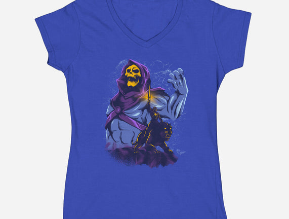 Evil Golden Skull