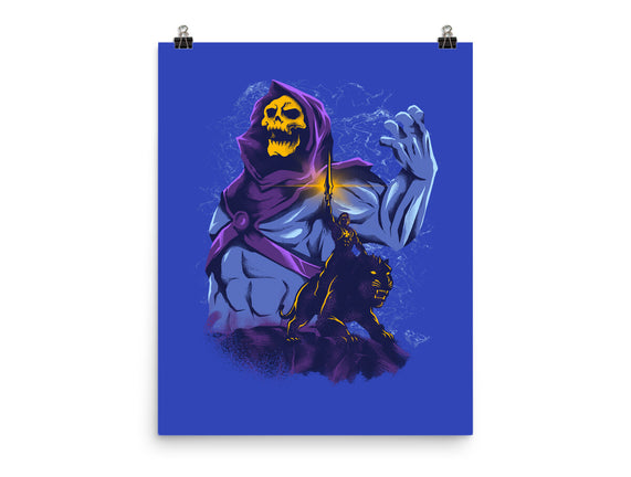 Evil Golden Skull