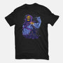 Evil Golden Skull-Unisex-Basic-Tee-spoilerinc