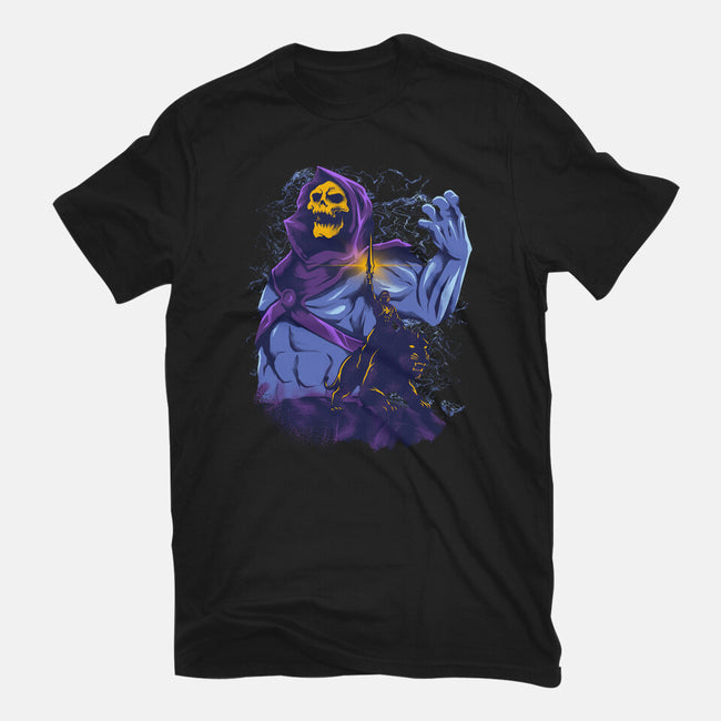 Evil Golden Skull-Youth-Basic-Tee-spoilerinc