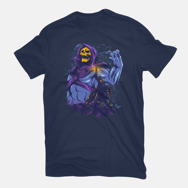 Evil Golden Skull-Youth-Basic-Tee-spoilerinc