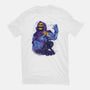 Evil Golden Skull-Mens-Basic-Tee-spoilerinc