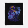 Evil Golden Skull-None-Fleece-Blanket-spoilerinc