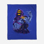 Evil Golden Skull-None-Fleece-Blanket-spoilerinc