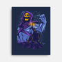 Evil Golden Skull-None-Stretched-Canvas-spoilerinc