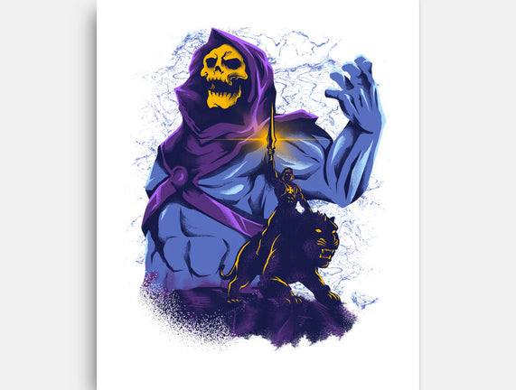 Evil Golden Skull