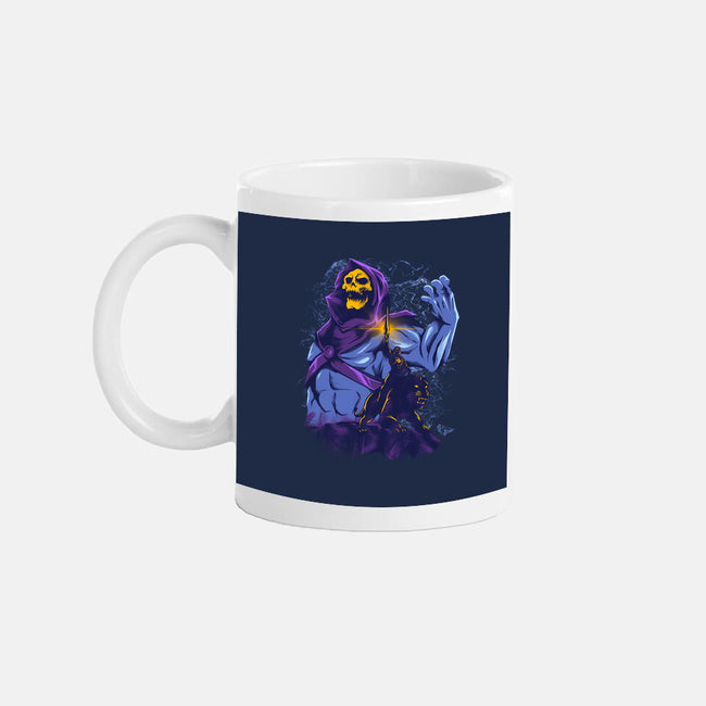 Evil Golden Skull-None-Mug-Drinkware-spoilerinc