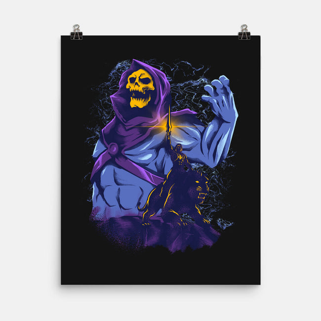 Evil Golden Skull-None-Matte-Poster-spoilerinc