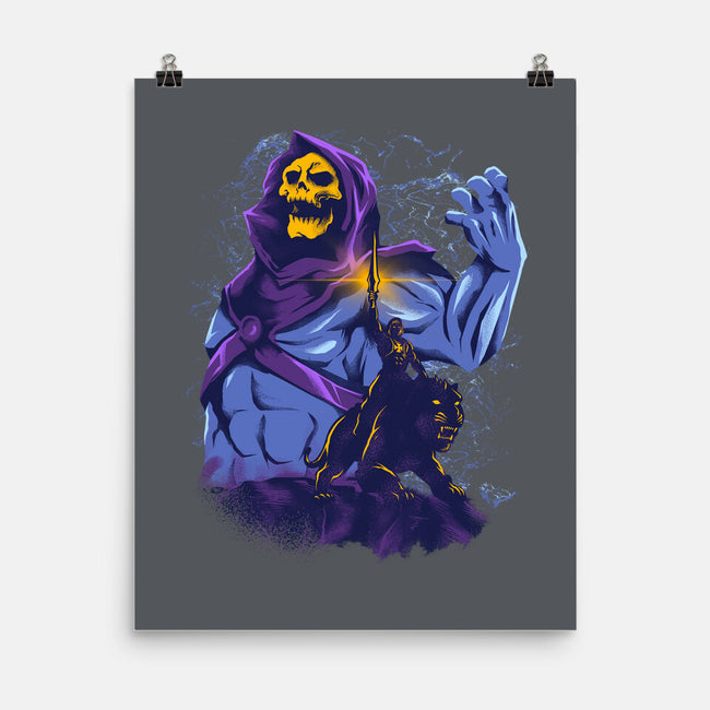 Evil Golden Skull-None-Matte-Poster-spoilerinc