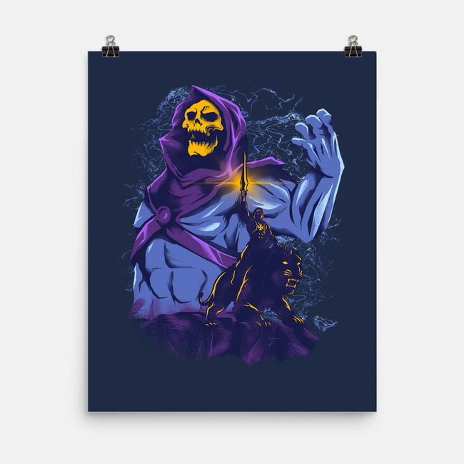 Evil Golden Skull-None-Matte-Poster-spoilerinc