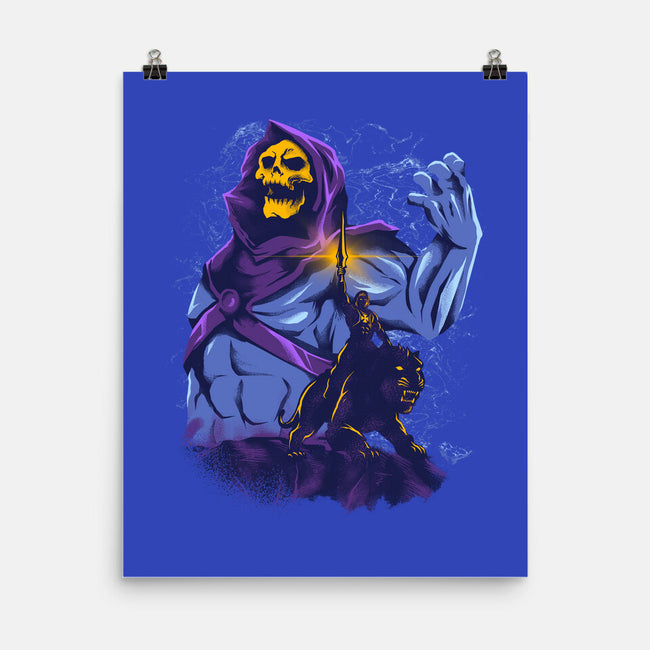 Evil Golden Skull-None-Matte-Poster-spoilerinc