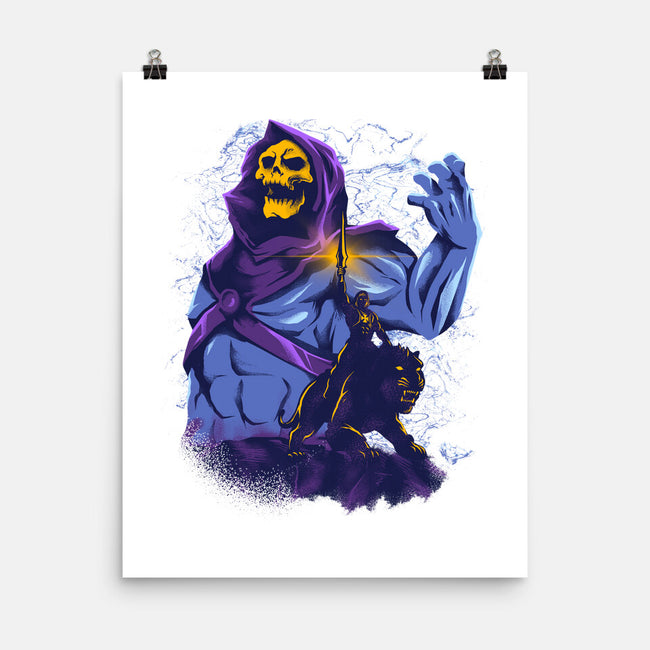 Evil Golden Skull-None-Matte-Poster-spoilerinc