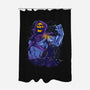 Evil Golden Skull-None-Polyester-Shower Curtain-spoilerinc