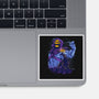 Evil Golden Skull-None-Glossy-Sticker-spoilerinc
