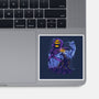Evil Golden Skull-None-Glossy-Sticker-spoilerinc