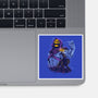 Evil Golden Skull-None-Glossy-Sticker-spoilerinc