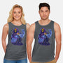 Evil Golden Skull-Unisex-Basic-Tank-spoilerinc