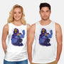 Evil Golden Skull-Unisex-Basic-Tank-spoilerinc