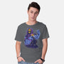 Evil Golden Skull-Mens-Basic-Tee-spoilerinc