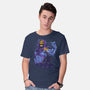 Evil Golden Skull-Mens-Basic-Tee-spoilerinc