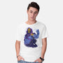 Evil Golden Skull-Mens-Basic-Tee-spoilerinc