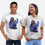 Evil Golden Skull-Unisex-Basic-Tee-spoilerinc