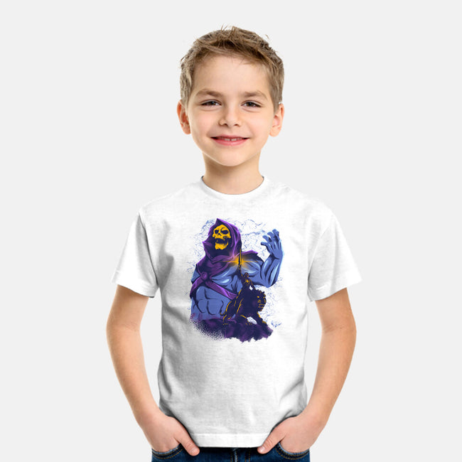 Evil Golden Skull-Youth-Basic-Tee-spoilerinc
