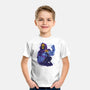 Evil Golden Skull-Youth-Basic-Tee-spoilerinc