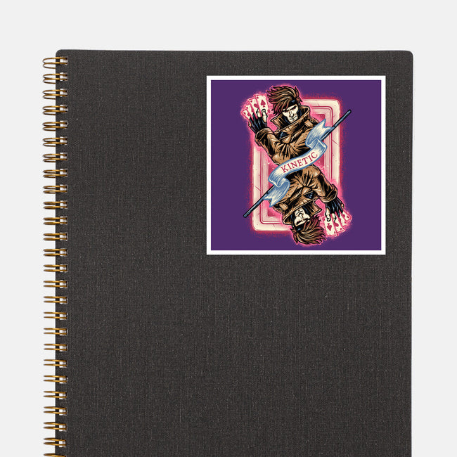 Stay Kinetic-None-Glossy-Sticker-glitchygorilla