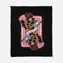 Stay Kinetic-None-Fleece-Blanket-glitchygorilla