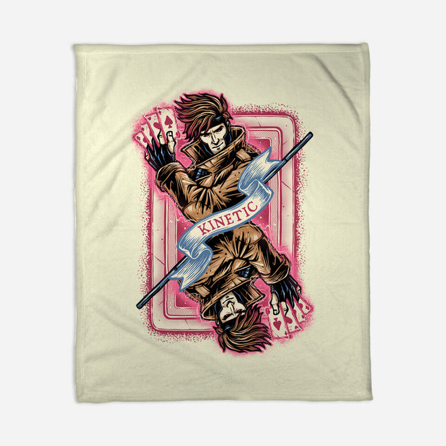 Stay Kinetic-None-Fleece-Blanket-glitchygorilla