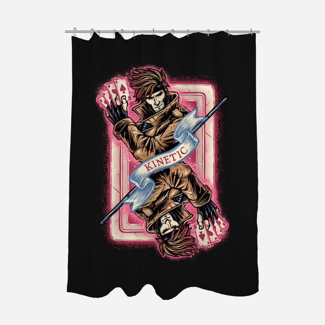 Stay Kinetic-None-Polyester-Shower Curtain-glitchygorilla