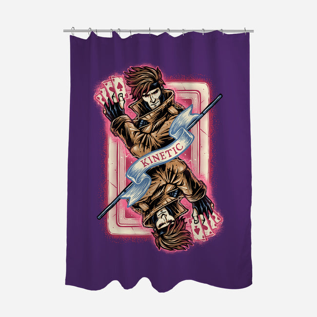 Stay Kinetic-None-Polyester-Shower Curtain-glitchygorilla