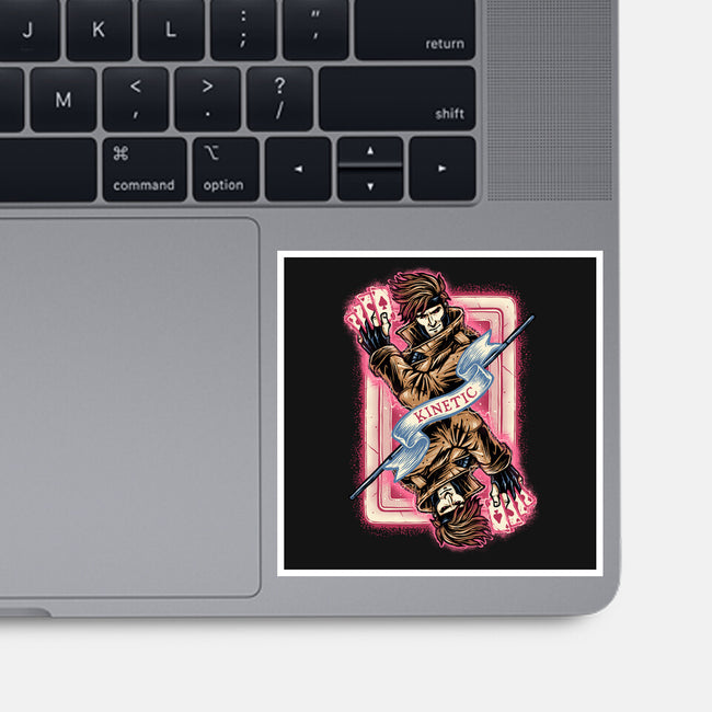 Stay Kinetic-None-Glossy-Sticker-glitchygorilla