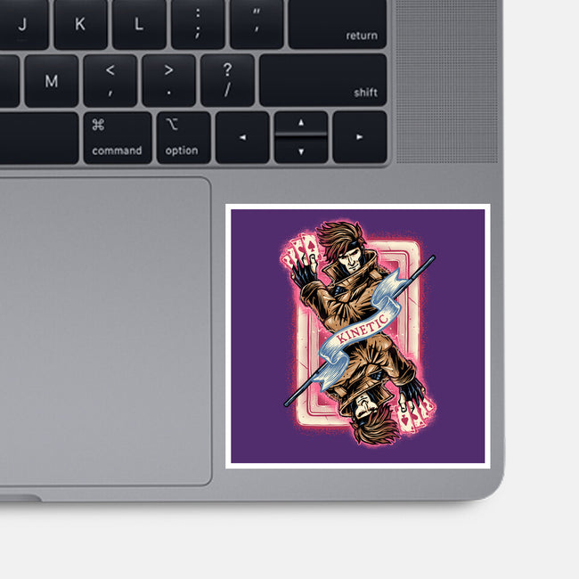 Stay Kinetic-None-Glossy-Sticker-glitchygorilla