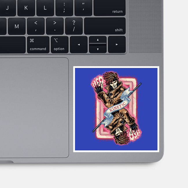 Stay Kinetic-None-Glossy-Sticker-glitchygorilla