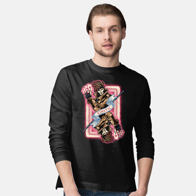 Stay Kinetic-Mens-Long Sleeved-Tee-glitchygorilla